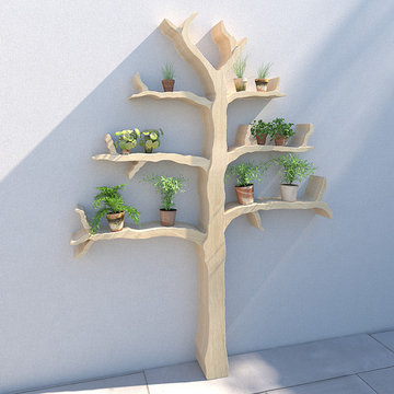 The Outdoor Wiltshire Oak Tree Shelf