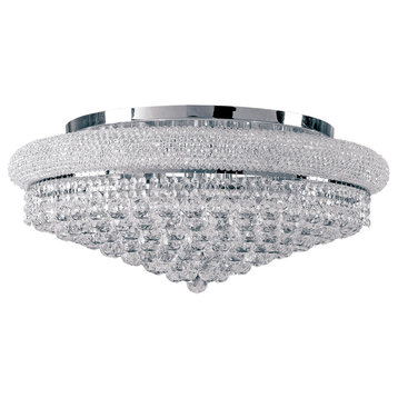 Artistry Lighting Primo Collection Flush Mount Chandelier 42", Chrome