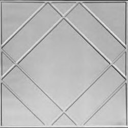 2404 Tin Ceiling Tile - Classic Floating Geometry - Ceiling Tile