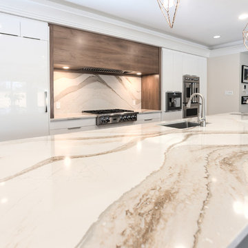Cambria Brittanicca Gold - London, Ontario Kitchen
