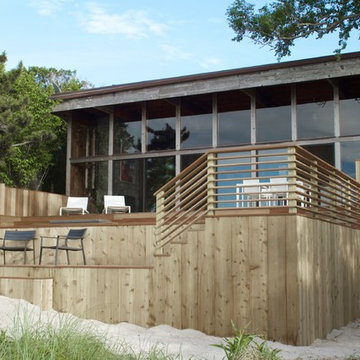 Mid Century House Remodal Fire Island