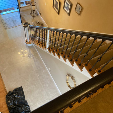 Hand rail upgrades.