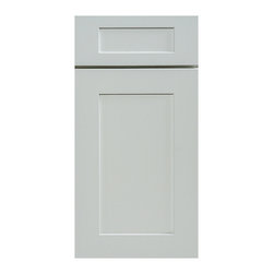 Colorado White Shaker Kitchen Cabinets - 10 Foot Run - Kitchen Cabinetry