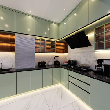 Modular Kitchen Interiors Design