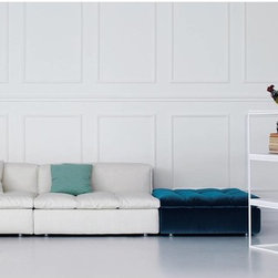 Arflex - Nap Ottoman by Paola Vella for Arflex - Footstools, Cubes and Ottomans
