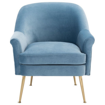 Safavieh Rodrik Accent Chair, Light Blue