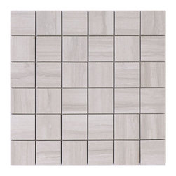 Del Vein White - Mosaic Tile