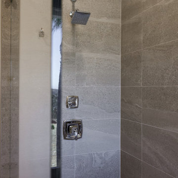 Santorini-Inspired Primary Bathroom - Sorrento Mesa
