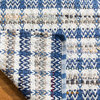 Safavieh Montauk Collection MTK950 Rug, Blue/Multi, 6' Square