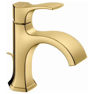 Hansgrohe 04810 Locarno 1.2 GPM 1 Hole Bathroom Faucet - Brushed Gold Optic