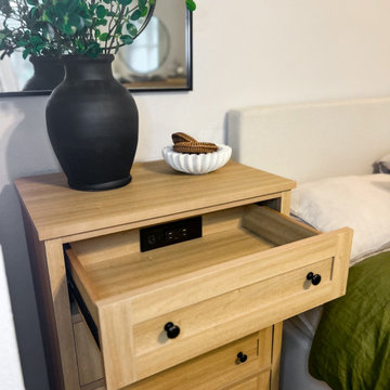 Nightstand In-Drawer Outlets