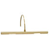 Advent Profile Incandescent Picture Light, Polished Brass