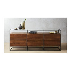 Crawford Low Dresser | CB2 - Bedroom Furniture