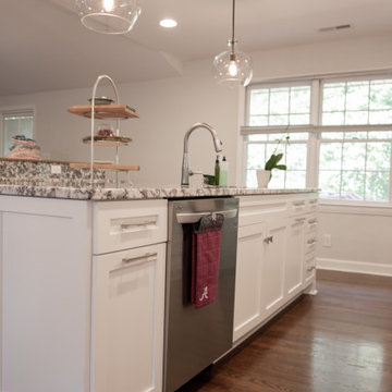 Colonial Village Kitchen and Living Room Renovation