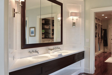 Marble Master Bath and Dressing Room