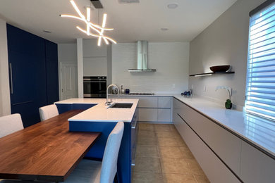Inspiration for a modern kitchen remodel in San Diego