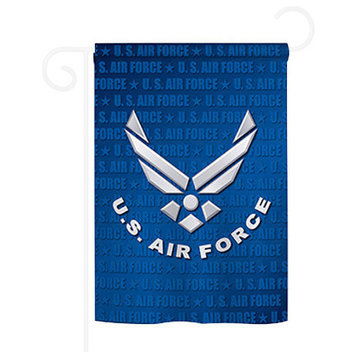 Military Us Air Force 2-Sided Impression Garden Flag