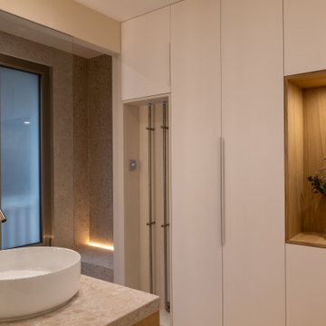 Un grand appartement familial aux lignes contemporaines, 139m2 à Paris