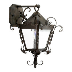 EX-084 Custom Exterior Hand Forged Iron Lights - Products