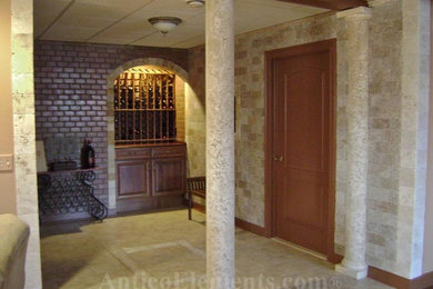 Inspiration for a timeless basement remodel in Chicago