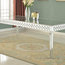 Sophie Silver Mirrored Dining Room Table