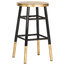 Safavieh Mari Counterstool, Black and Gold