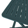 vidaXL Bistro Set 3 Piece Furniture Set Outdoor Conversation Set Plastic Green