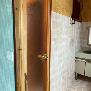 Simulation 3D + chiffrage de travaux d'une salle de bain à Guilvinec (Finistère,