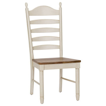 Liberty Furniture Springfield Side Chair in Honey and Cream - Set of 2