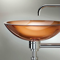 Vitraform 210-P Large Freestanding Vessel Round Basin - Polished - Products