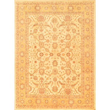 Pasargad Home Ferehan Hand-Knotted Lamb's Wool Area Rug, 9'x12'
