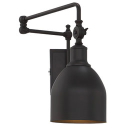 Industrial Swing Arm Wall Lamps by Savoy House