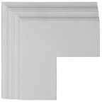 Picture frame molding on walls