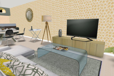 Example of a minimalist home design design in Sydney