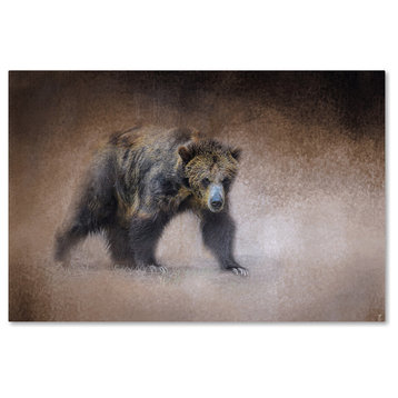 Jai Johnson 'Young Grizzly Bear' Canvas Art, 32 x 22