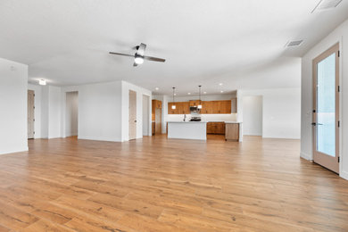 Example of a classic living room design in Other