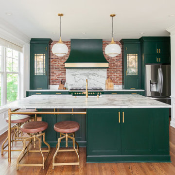 French Industrial Cafe: A European Inspired Kitchen in the Lowcountry