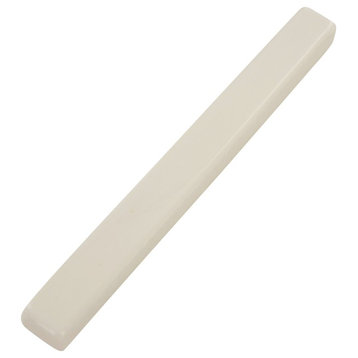 0.63"x6" Lumiere Glossy Porcelain Pencil Liner, Mountain Peake White