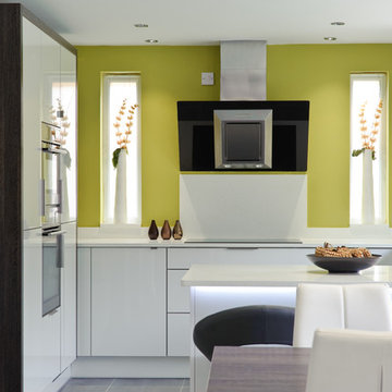 White Gloss Modern Look - As seen on Channel 4's Double Your House