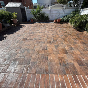 Paver Patio Restoration & Wet Look Sealer Finish