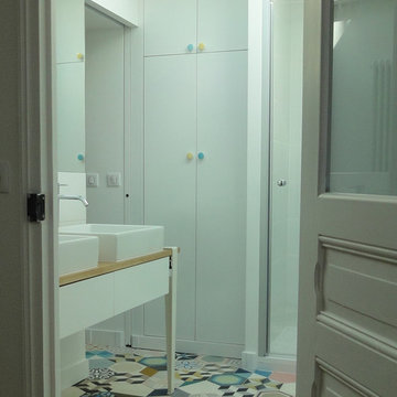 2 salles de douche en 1