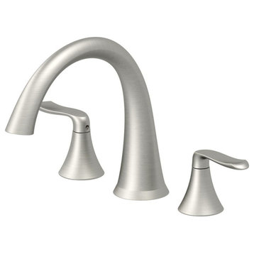 Jacuzzi MX22 Piccolo Deck Mounted Roman Tub Filler - Brushed Nickel