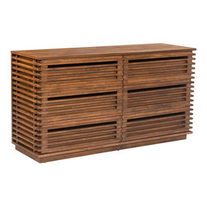 Modern Contemporary Urban Living Living Room Dresser Drawer Chest