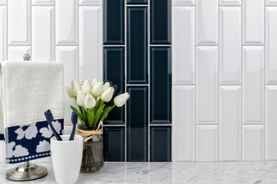 Bathroom - modern bathroom idea in Louisville