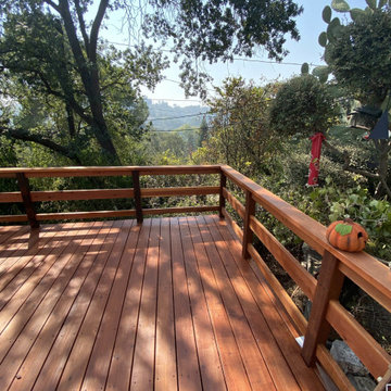 New Redwood Deck