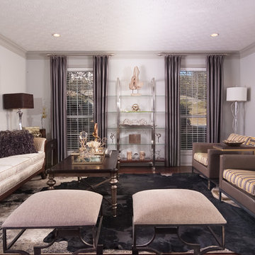 ECLECTIC LIVING ROOM