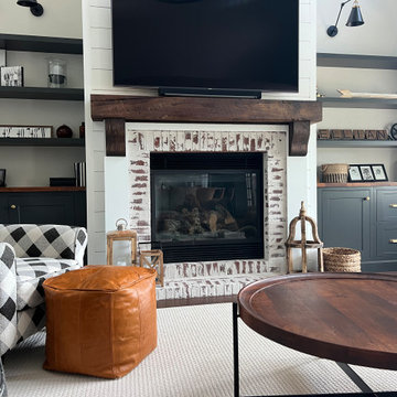 Barn Beam Mantel