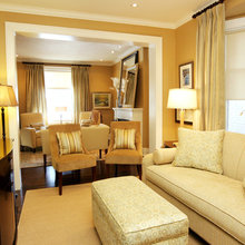 bright yellow walls