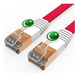 QIN - Creative Patch Cord,CAT6A Round LZSH High-speed Ethernet Cable - Products