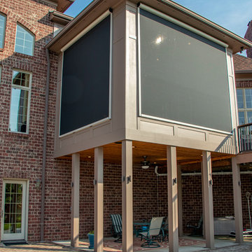 Room Addition with Deck